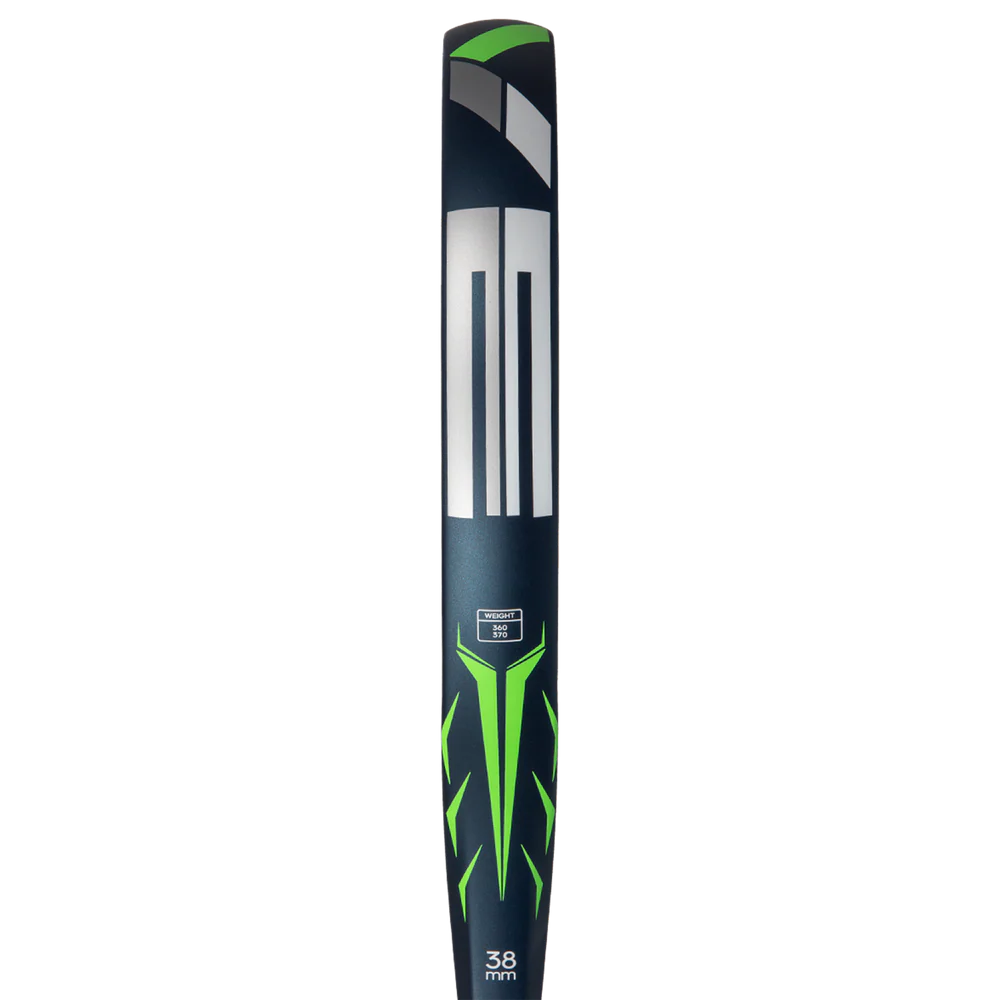 Blue Adidas Drive 2026 padel racket with black and white accents, showcasing its lightweight design and comfortable grip.