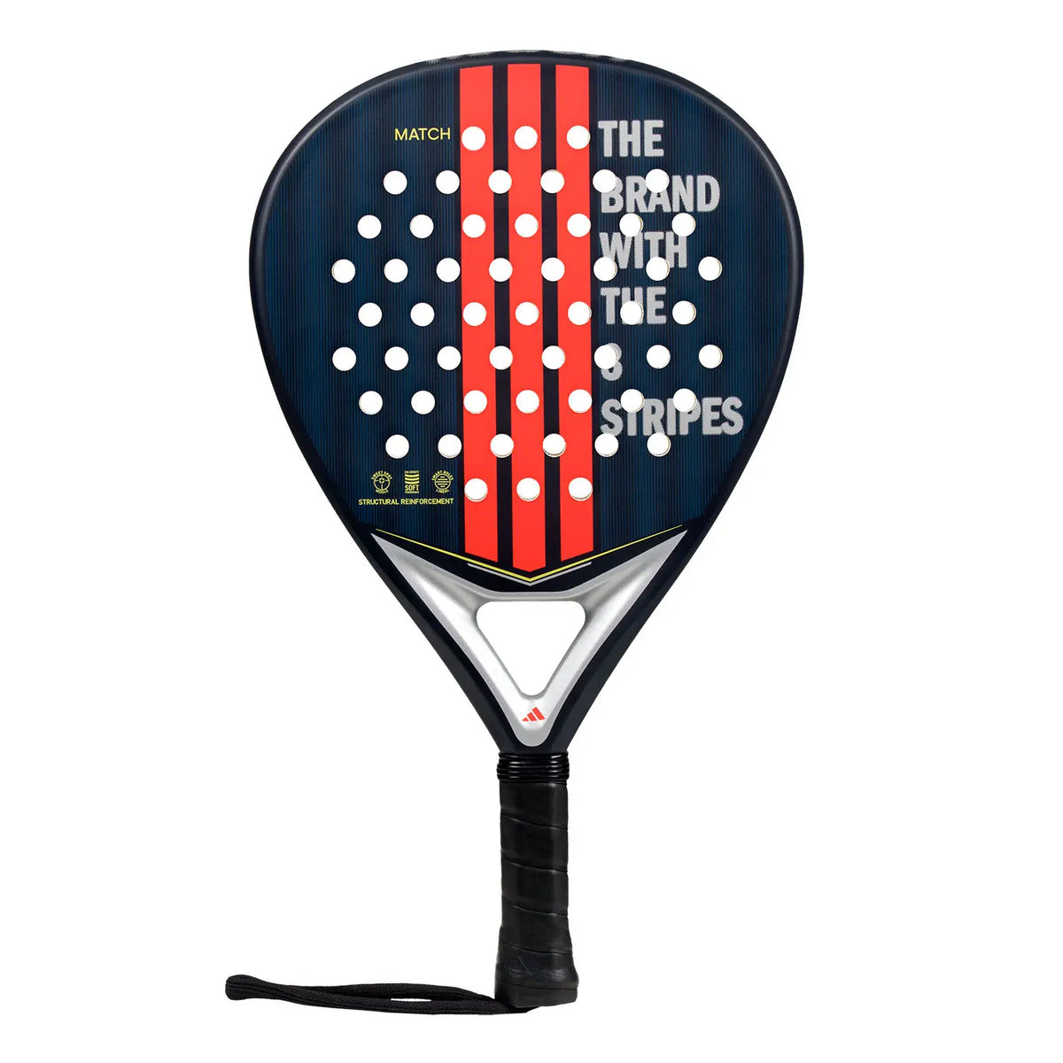Blue Adidas Match 3.4 2025 padel racket with ergonomic handle and sleek design, perfect for competitive play.