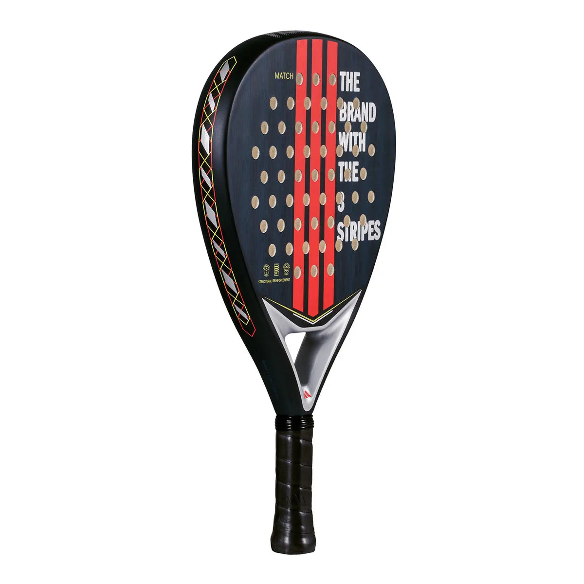 Blue Adidas Match 3.4 2025 padel racket with a sleek design and ergonomic grip, ideal for competitive players.