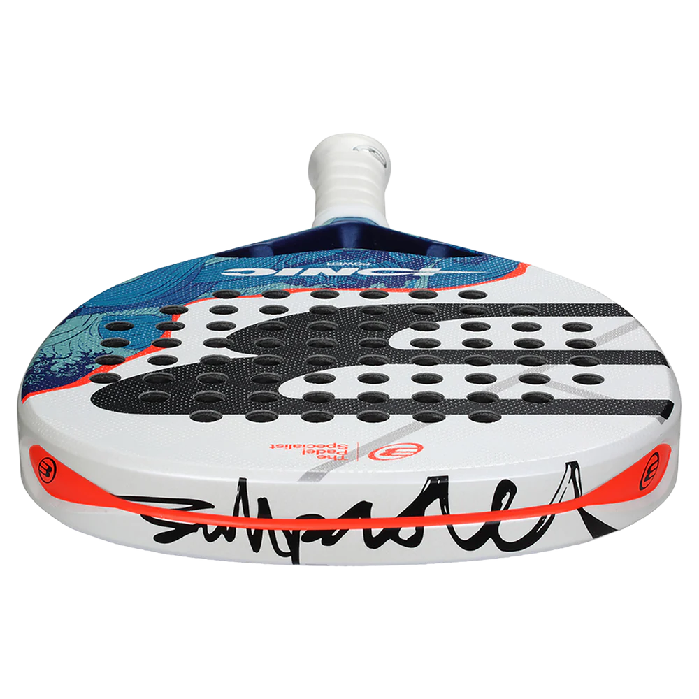 Bullpadel Ionic Power 26 padel racket with a sleek design, featuring a lightweight frame and grip for powerful shots.