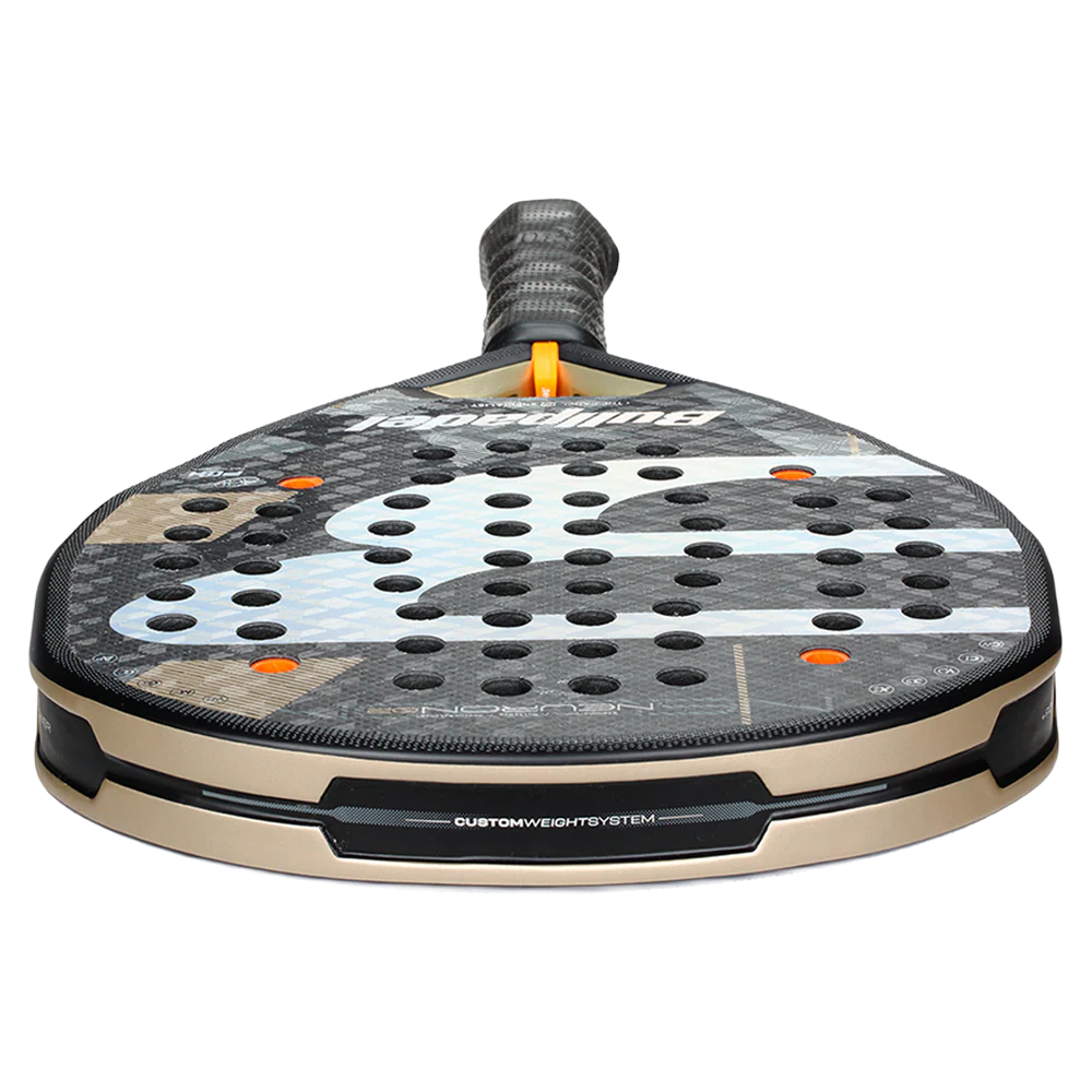 Bullpadel Neuron 02 padel racket with a sleek design, lightweight frame, and textured surface for enhanced grip and control.