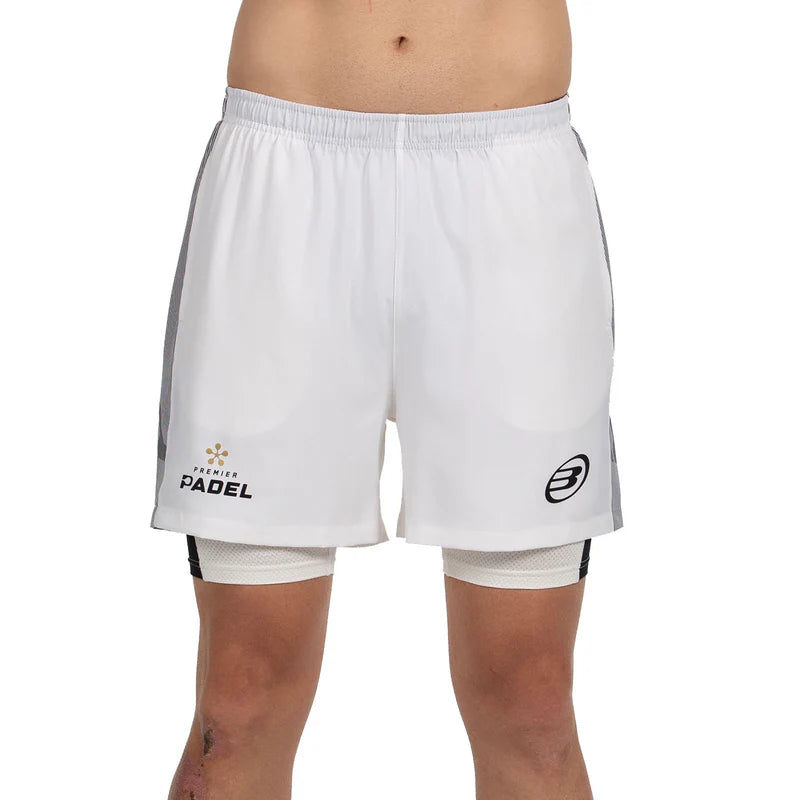 Bullpadel Premier Padel Pingu Shorts Off-White Large