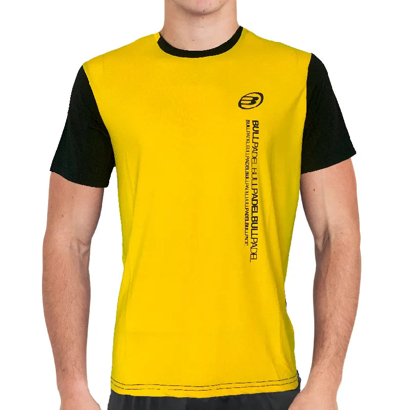 Bullpadel Smash Yellow Lemon Fluorescente T-Shirt Small