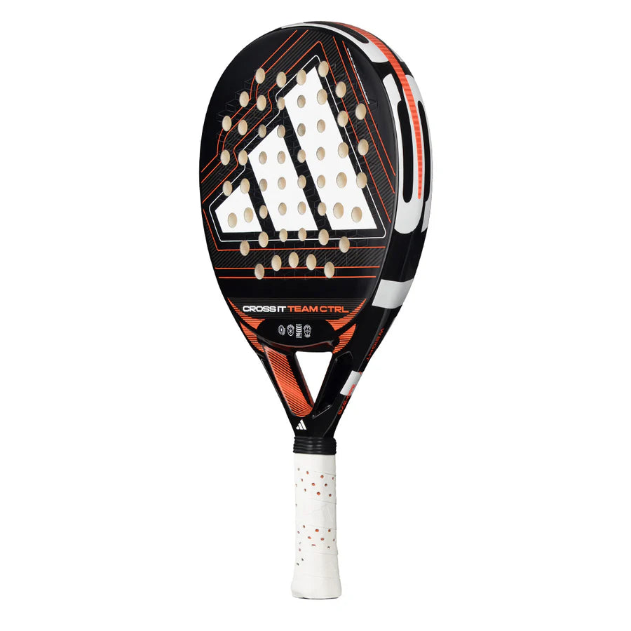 Adidas Cross It Team Ctrl 2026 padel racket with ergonomic grip and vibrant design, ideal for competitive players.