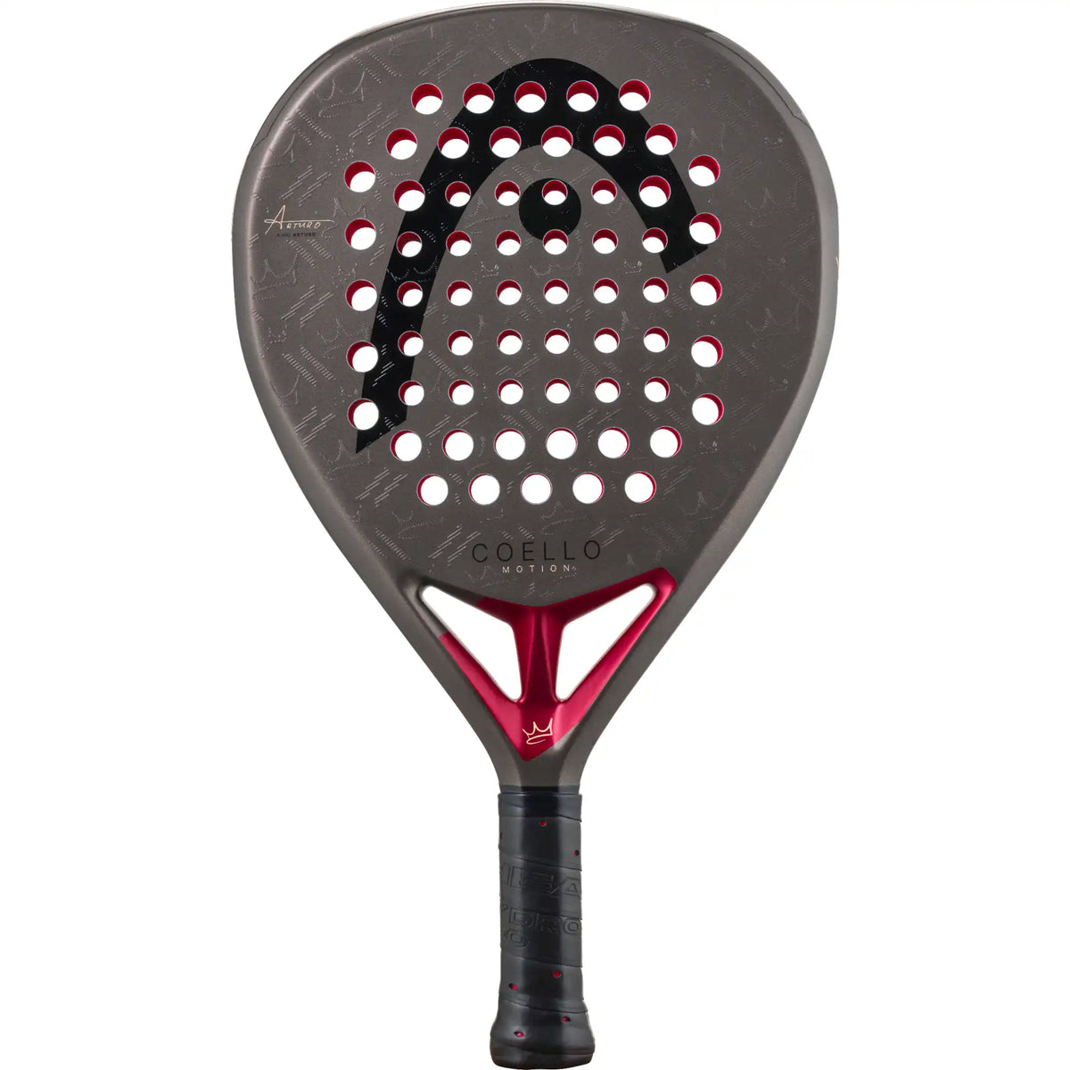 Head Coello Motion 2026 padel racket with ergonomic grip and lightweight design, ideal for dynamic gameplay.
