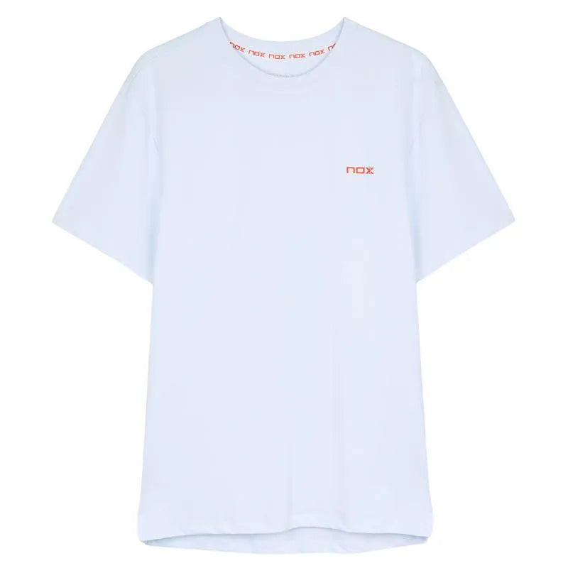 White NOX Team T-Shirt in XXL size, featuring a casual fit with the NOX logo printed on the front.