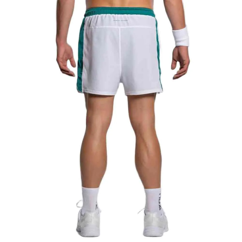 NOX Pro Shorts White/Ivy Green