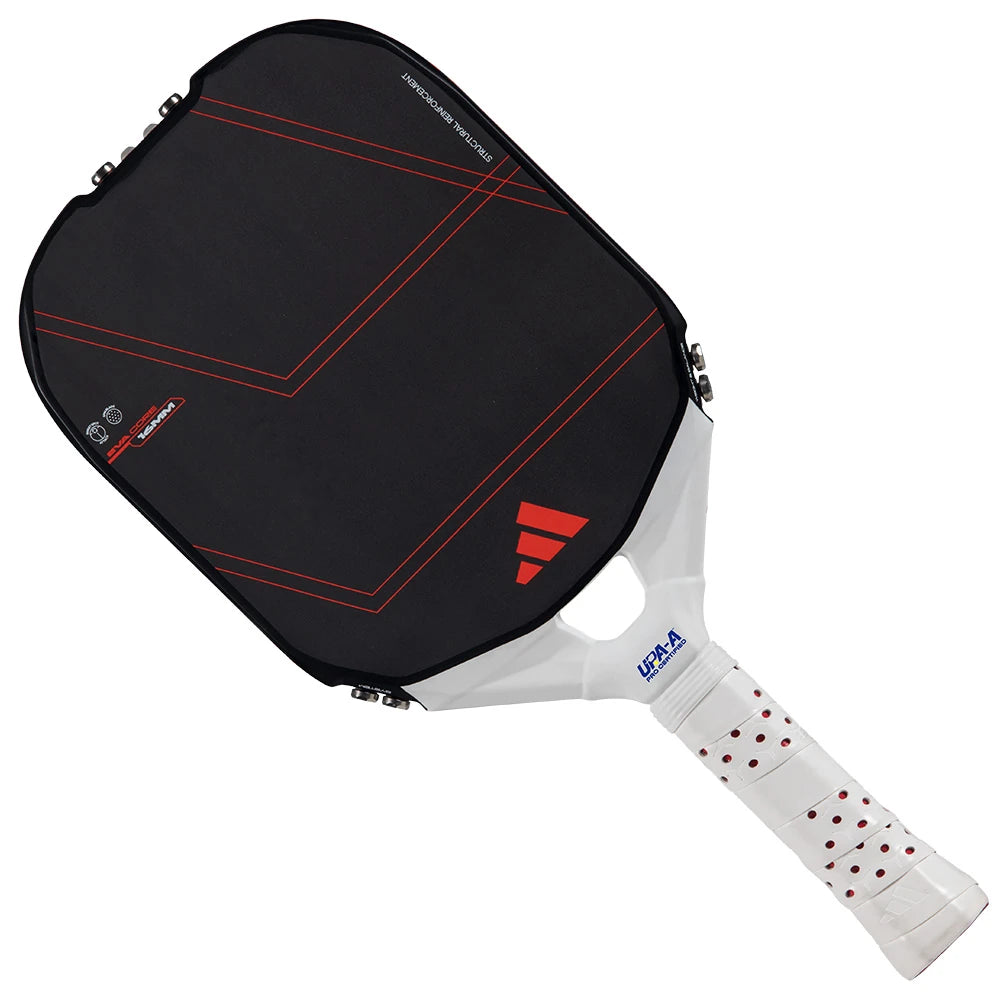 Adidas Metalbone LP S pickleball paddle with black handle and sleek design, designed for competitive pickleball play.