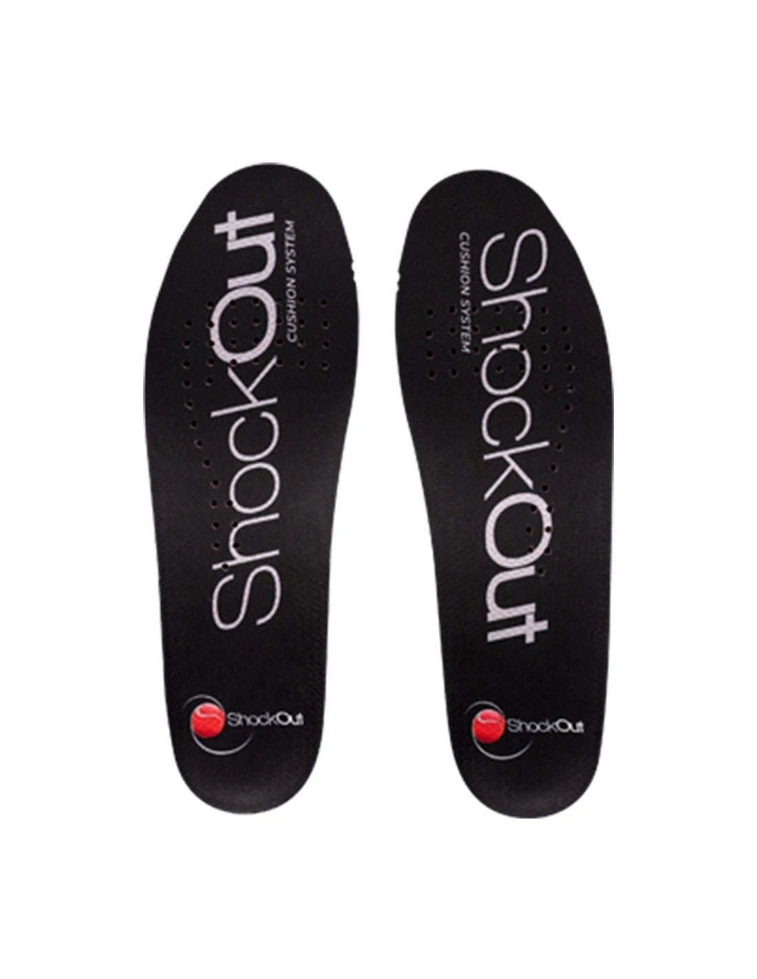 Shockout Supreme sports insoles UK size 9, showing cushioned insole with branded logo for athletic footwear comfort