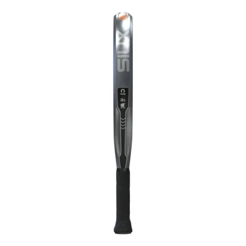 Siux Pegasus Pro 2026 Lava Orange padel racket with orange and black design, featuring a sleek, modern shape and grip.