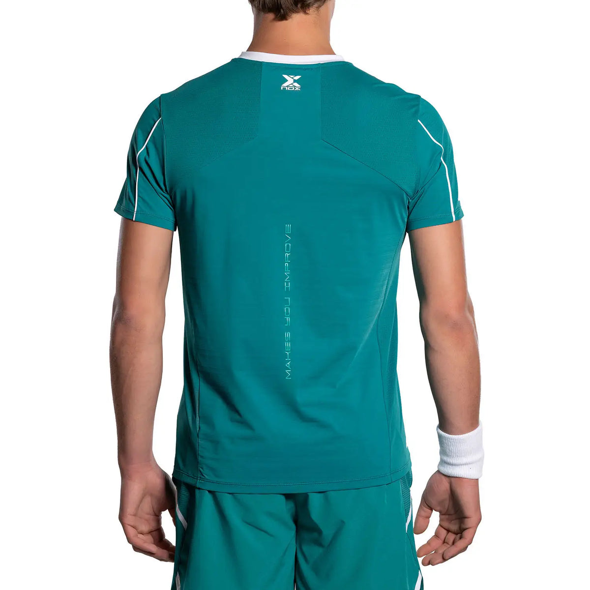Green Nox Pro T-shirt by PDLSport in size Large, featuring a comfortable fit and athletic design.