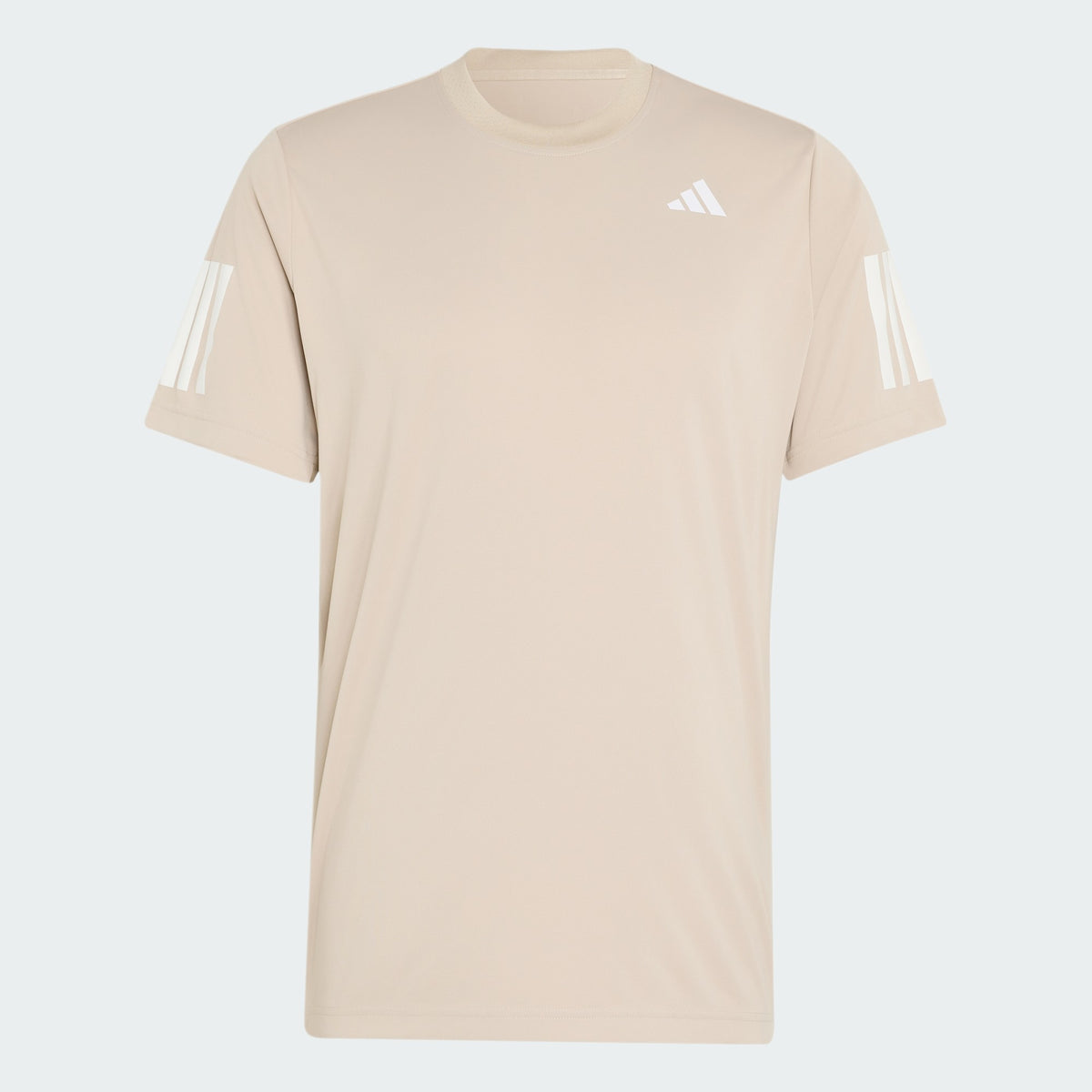 Adidas Club Climacool 3-Stripes Tennis T-Shirt – Khaki Three