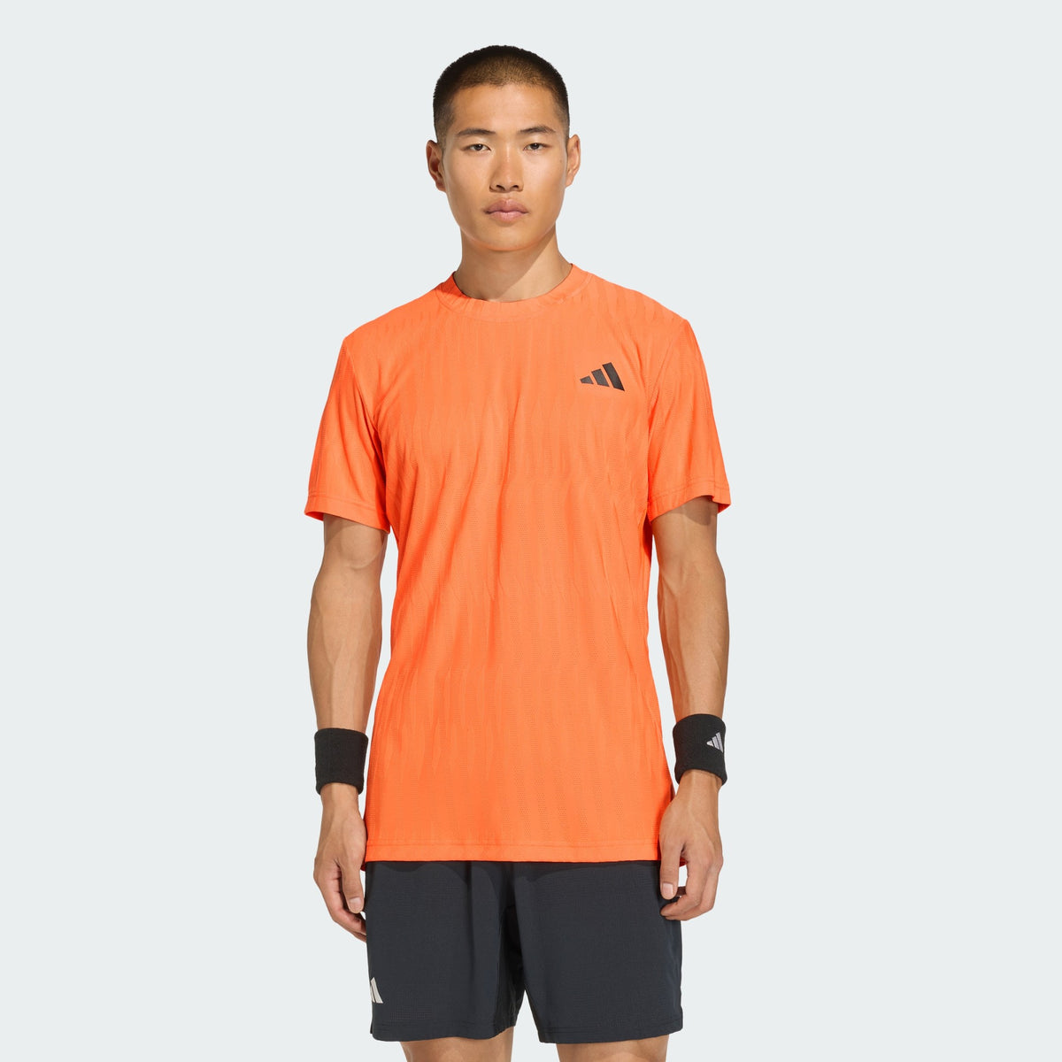 Adidas Tennis Climacool+ Airchill FreeLift T-Shirt – Pure Orange