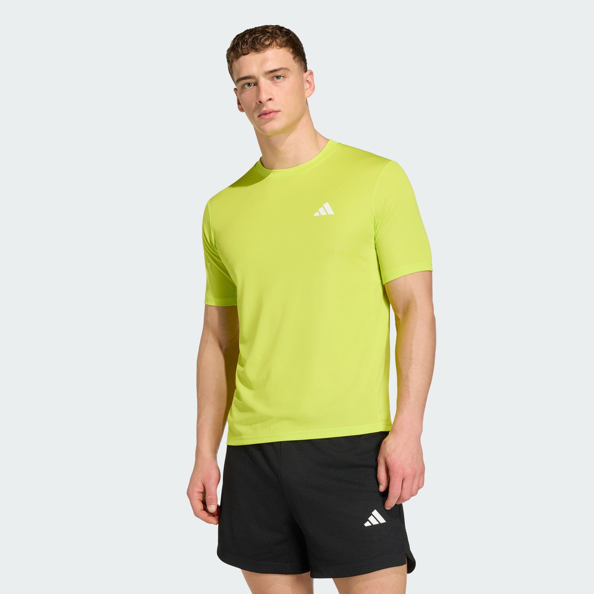 Adidas Workout Essentials Base T-Shirt – Semi Solar Yellow