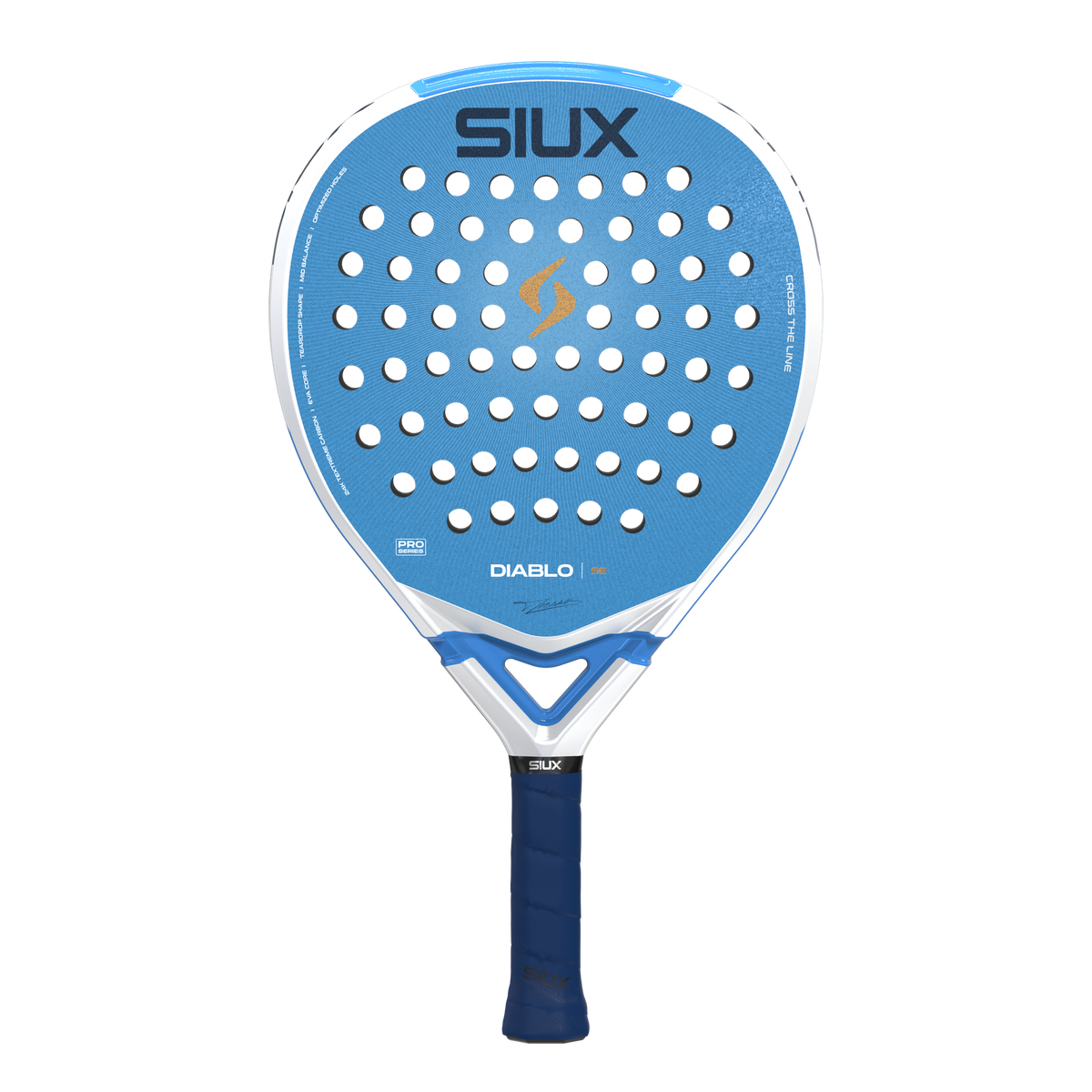 Siux Diablo Pro SE AR 2026 Padel Racket – Blue/White