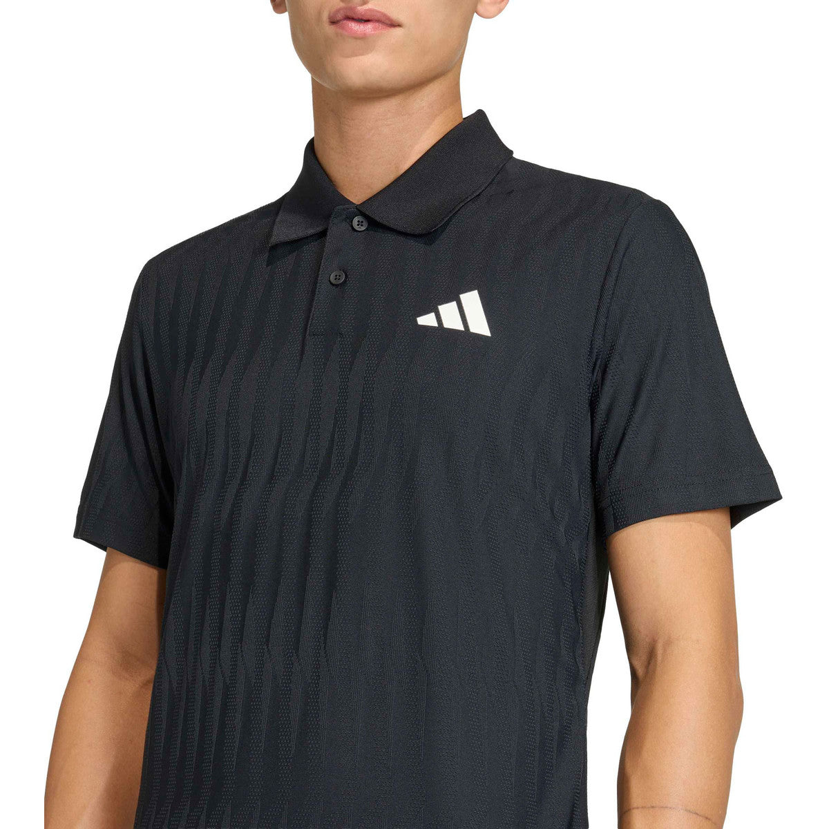 Adidas FreeLift Tennis Polo Shirt – Black