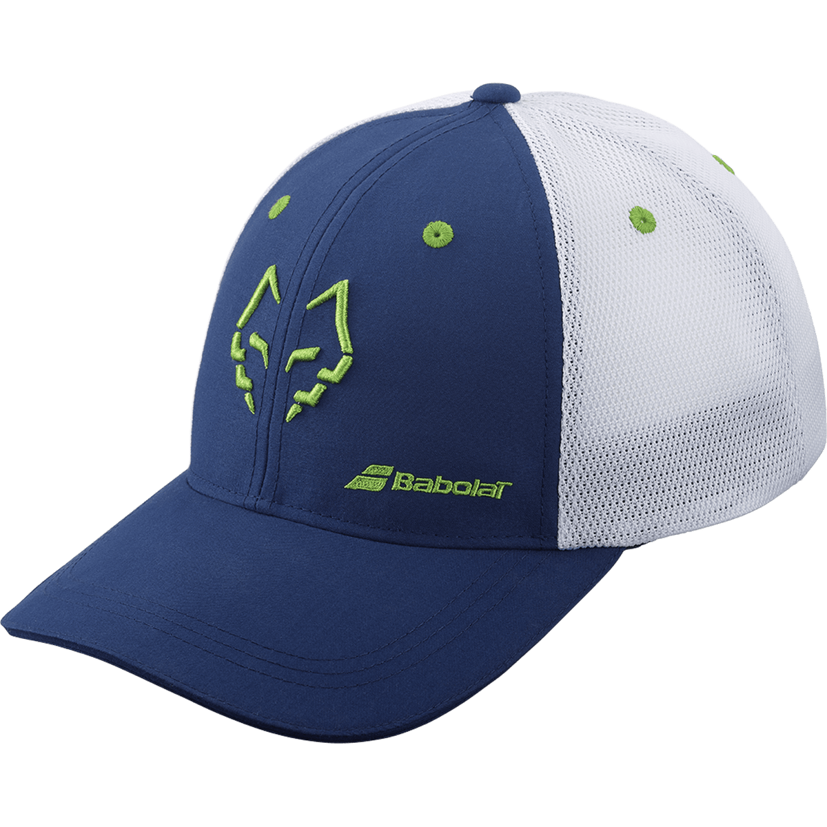 Babolat Juan Lebrón Trucker Cap – Dark Blue/Green