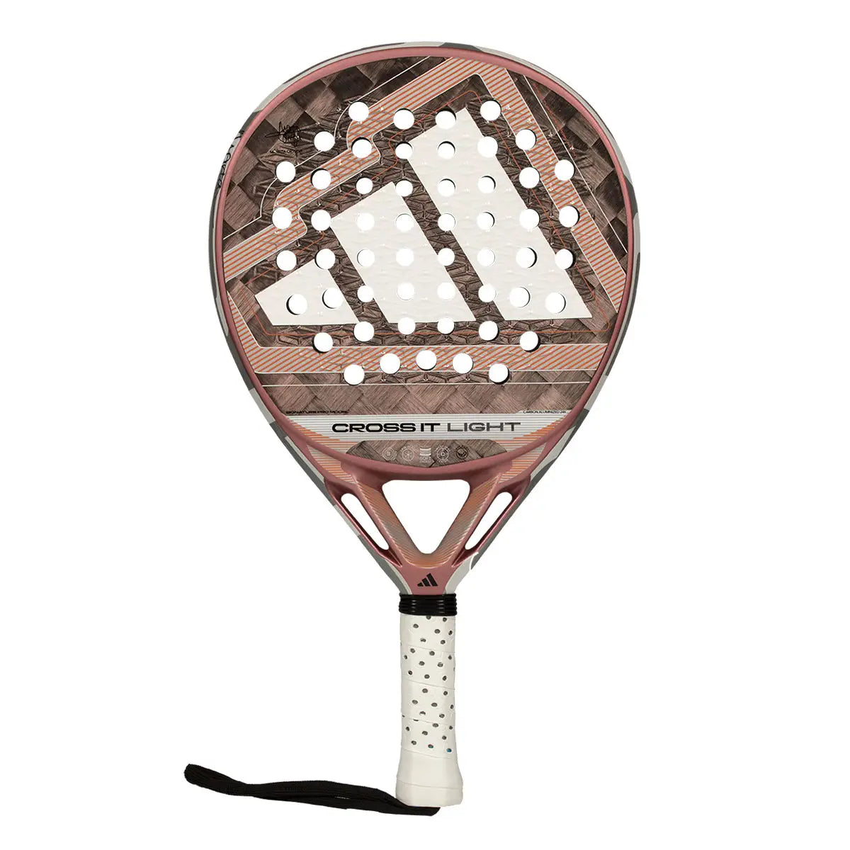 Adidas Cross It Light 2026 padel racket with a sleek design, lightweight frame, and grip handle for improved control and performance.