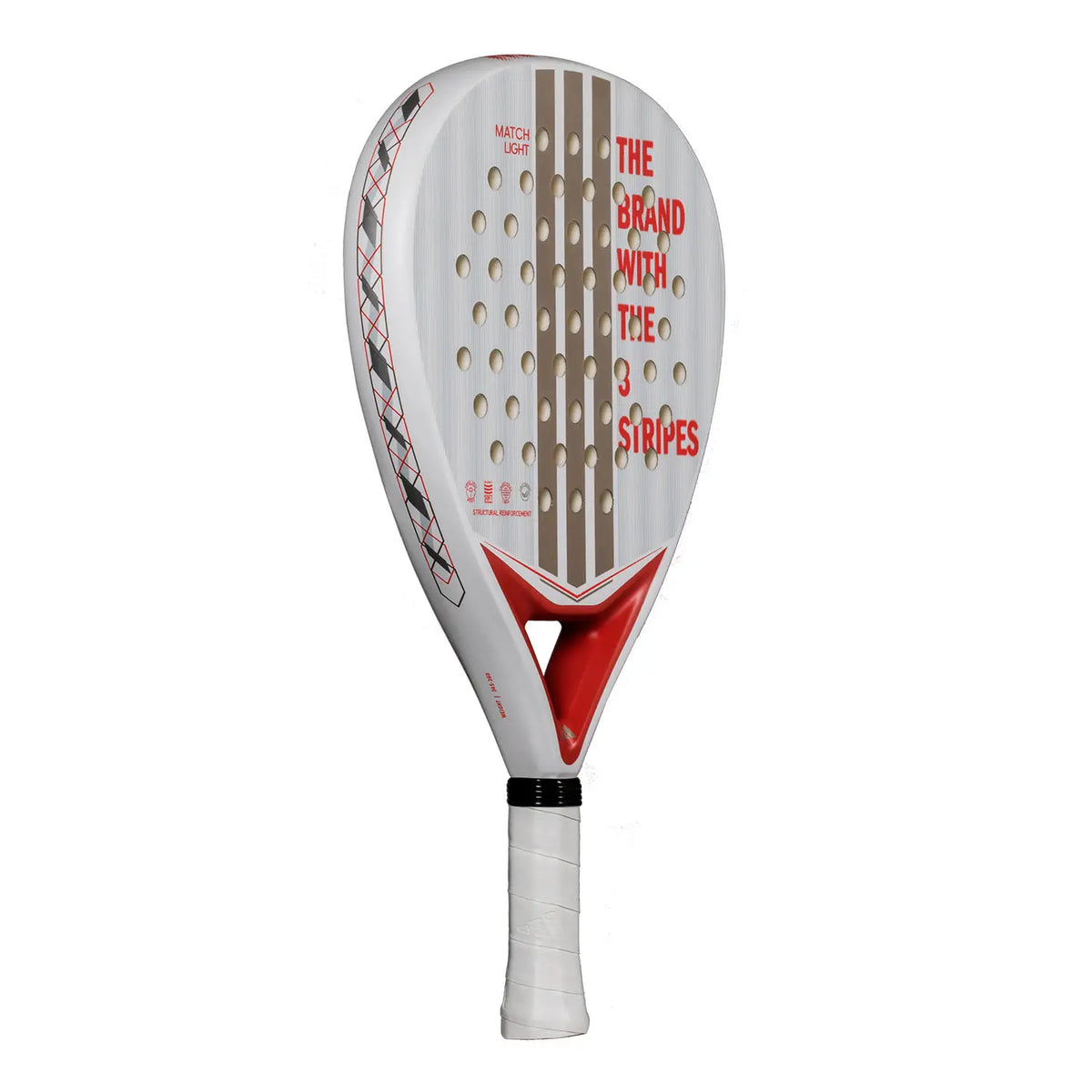 ADIDAS Match Light 3.4 2025 Padel Racket with lightweight design and ergonomic grip, ideal for players seeking precision and control.