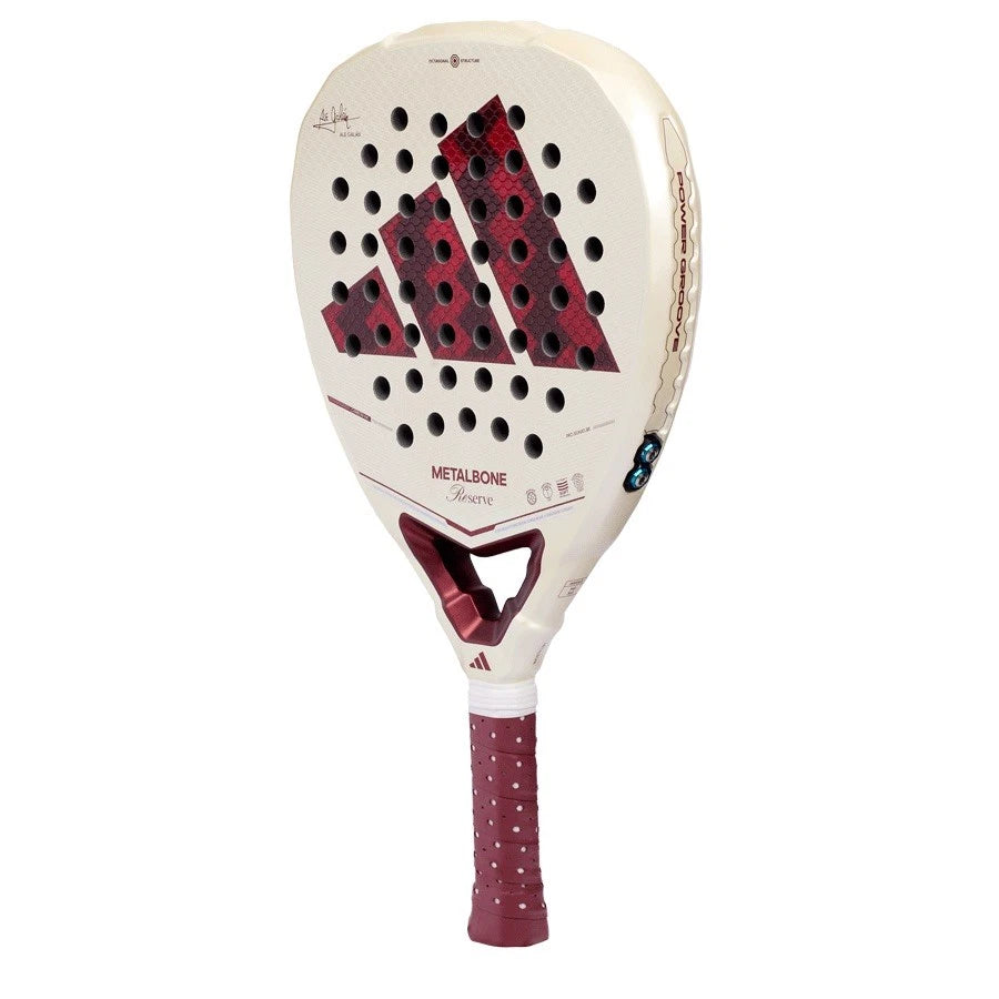 Adidas Metalbone Reserve Limited Edition 2026 Ale Galán padel racket with sleek design and metal accents.