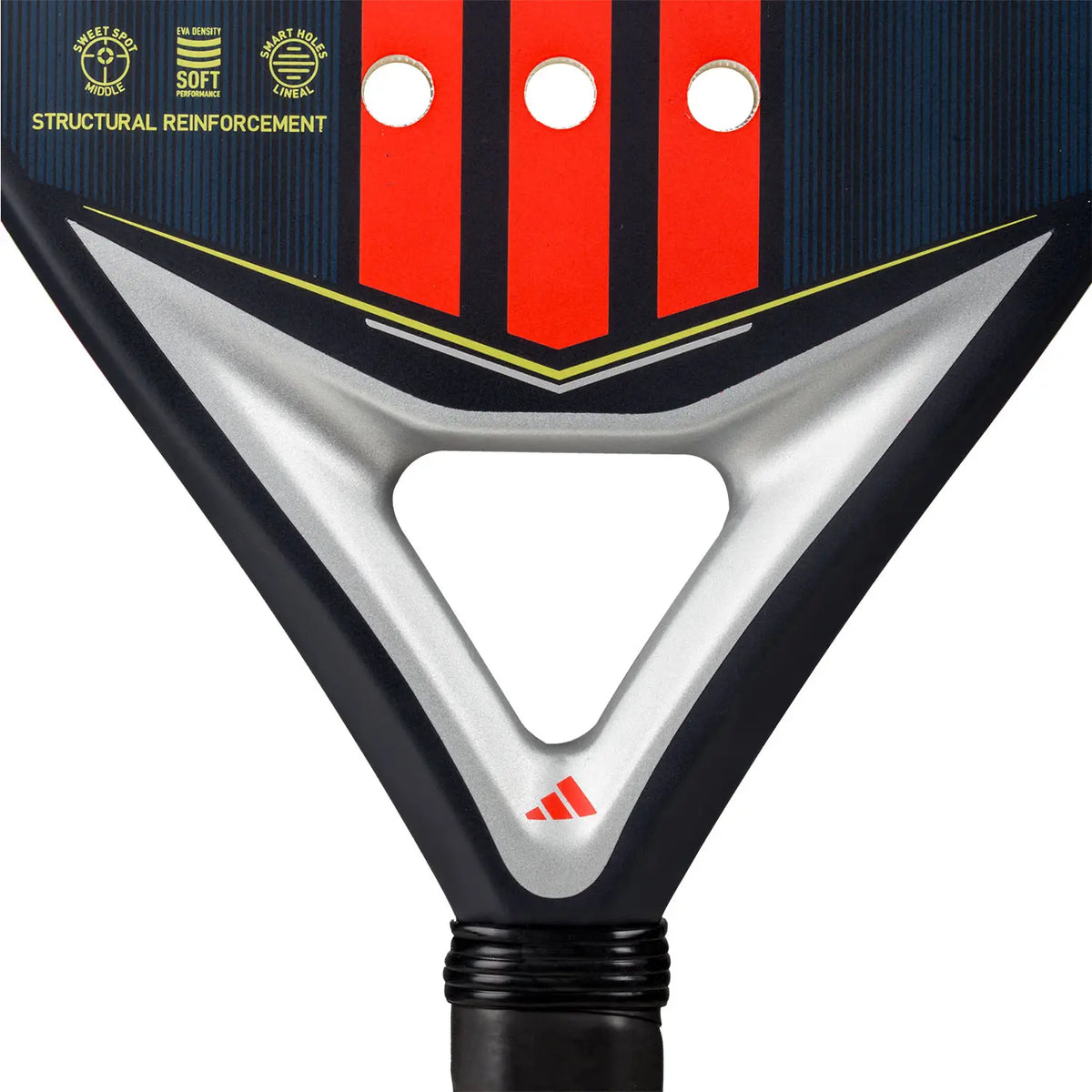 Adidas Match Blue 3.4 2025 padel racket with blue frame and grip, designed for competitive play and performance.