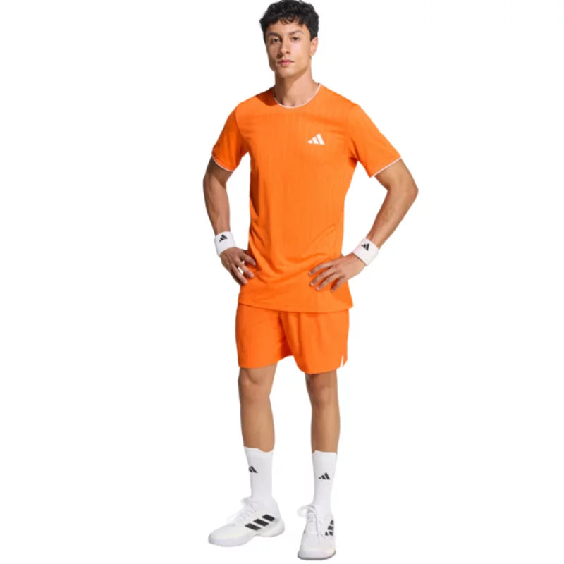 Adidas CLIMACOOL+ FREELIFT T-Shirt Pure Orange Medium