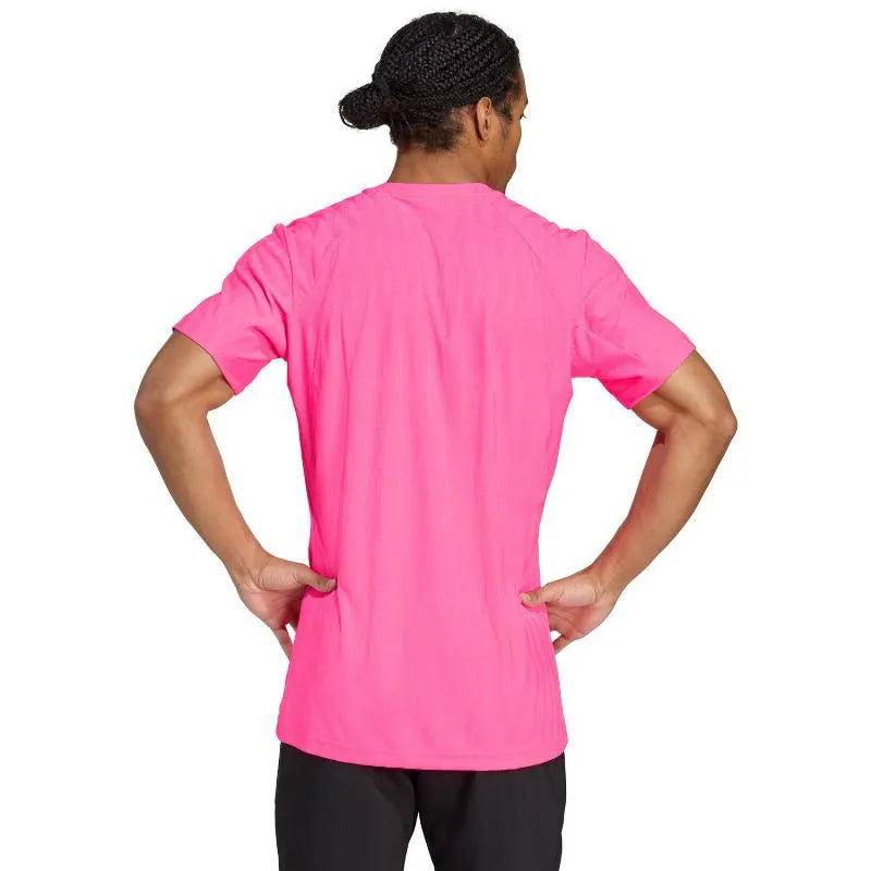Adidas Tennis Freelift T-Shirt Pink Small