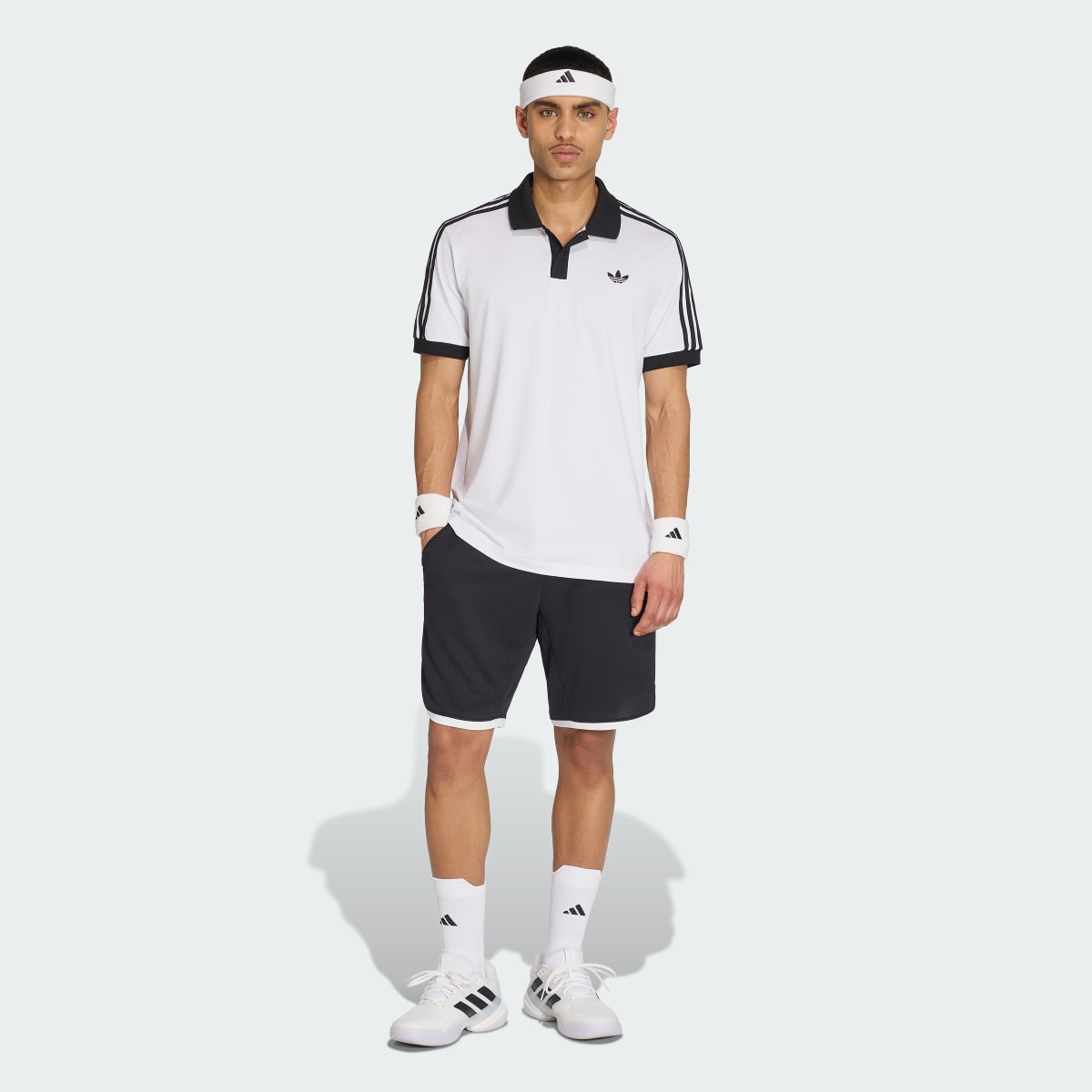 Adidas Classics 9-Inch Tennis Shorts – Black