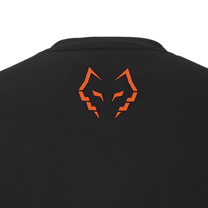 Black Babolat Juan Lebron crew neck shirt in large size, featuring a comfortable fit and sporty design.