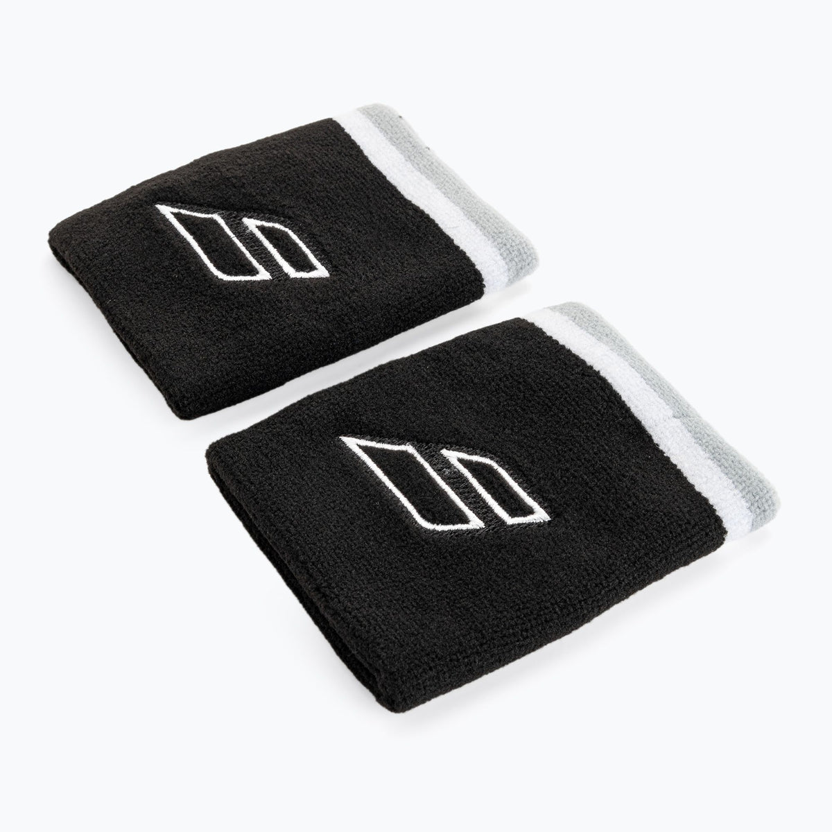 Babolat Terry Jumbo Wristbands 2 Pack – Black/White