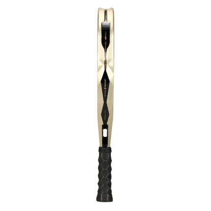 Bullpadel Neuron Premier Padel 2026 padel racket displayed with a sleek black and white design and ergonomic grip.