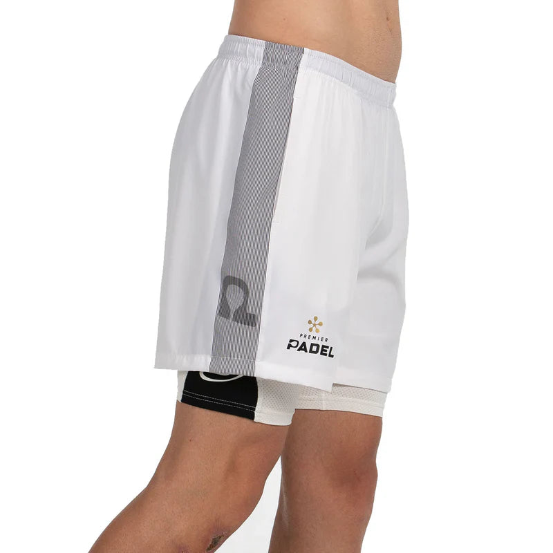 Bullpadel Premier Padel Pingu Shorts Off-White Large