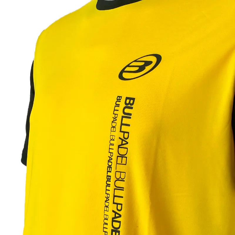 Bullpadel Smash Yellow Lemon Fluorescente T-Shirt Small