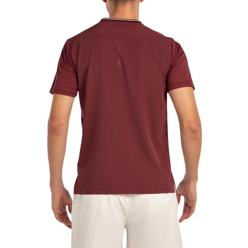 Bullpadel Acrux Padel T-Shirt – Burgundy