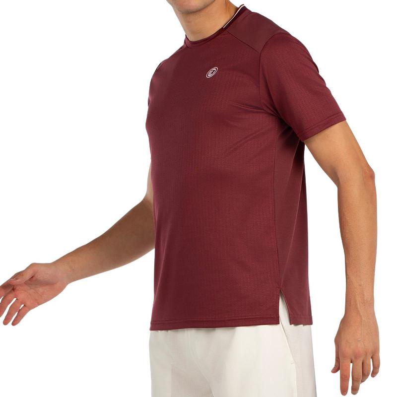 Bullpadel Acrux Padel T-Shirt – Burgundy