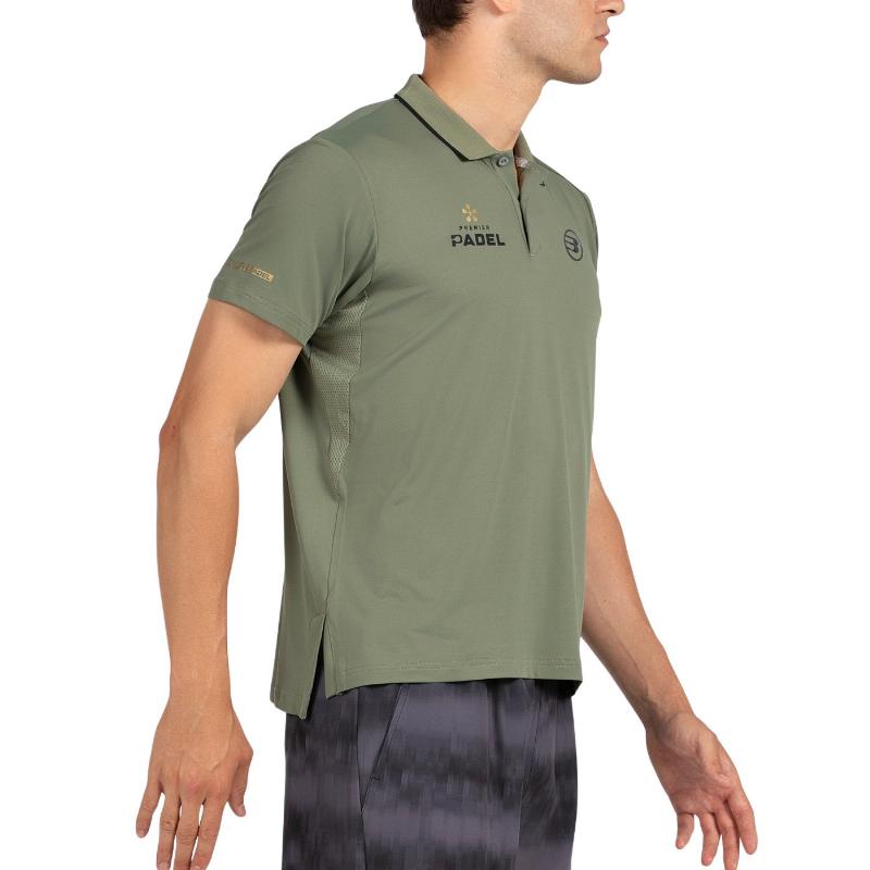 Bullpadel Premier Padel Patron Polo Shirt – Khaki