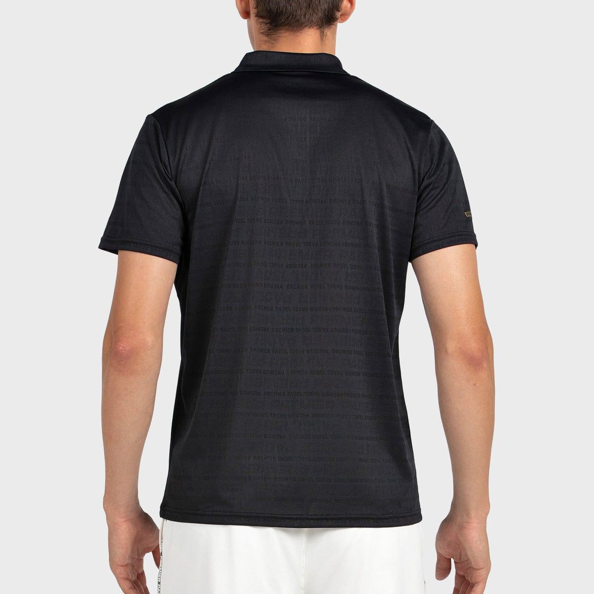 Bullpadel Premier Padel Pompier Polo Shirt – Black