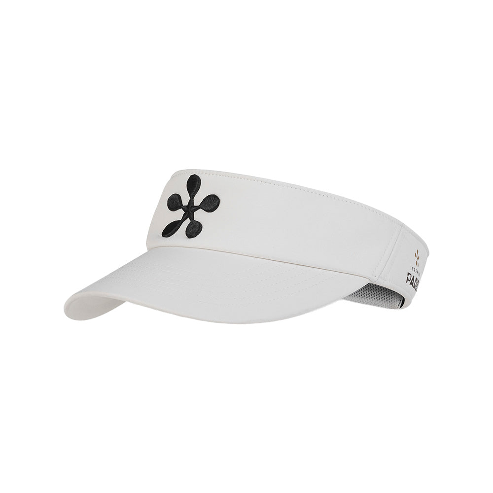 Bullpadel Premier Padel Women’s Visor – Off White