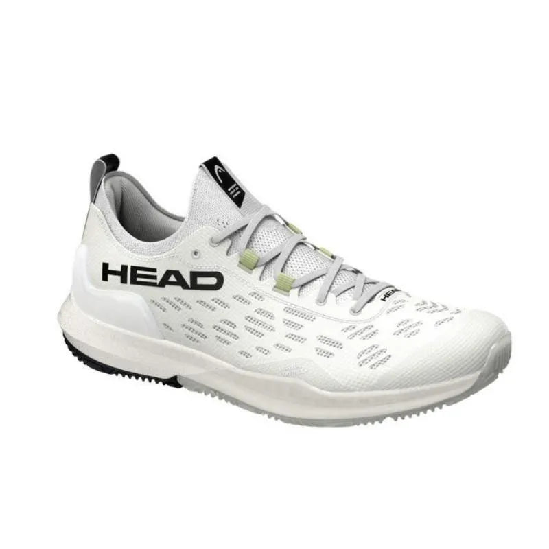 Head Motion Pro 1.5 white blueberry padel shoes in UK size 9, featuring sporty design and supportive sole for active play.