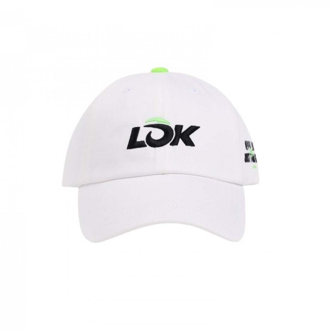 LOK Never Luck Padel Cap – White