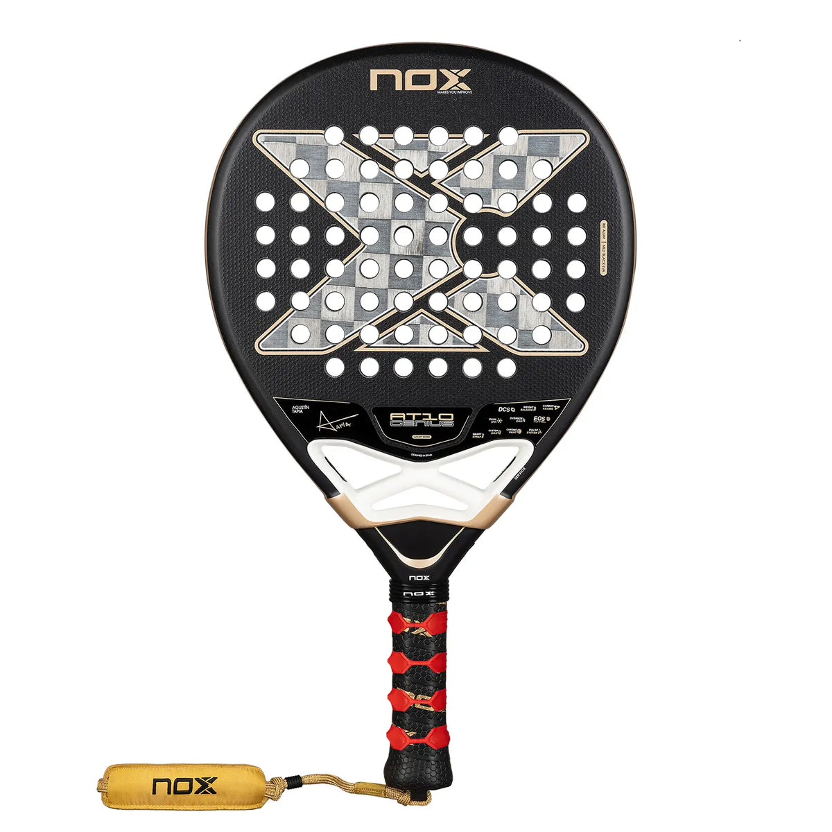 NOX AT10 Genius 18K aluminum bicycle frame by Agustin Tapia, showcasing the sleek design and lightweight construction.
