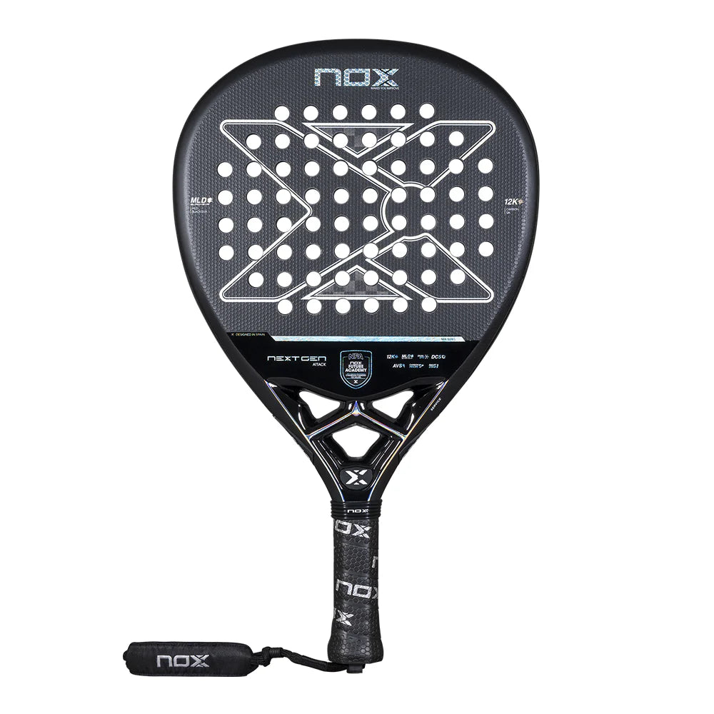 NOX NEXTGEN PRO Attack 12K NFA series fishing rod displayed with sleek design and lightweight construction.