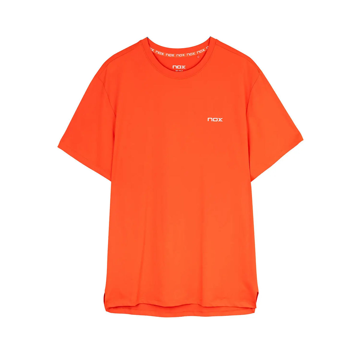Red NOX Team T-Shirt in small size, featuring a comfortable fit and team logo design on the front.