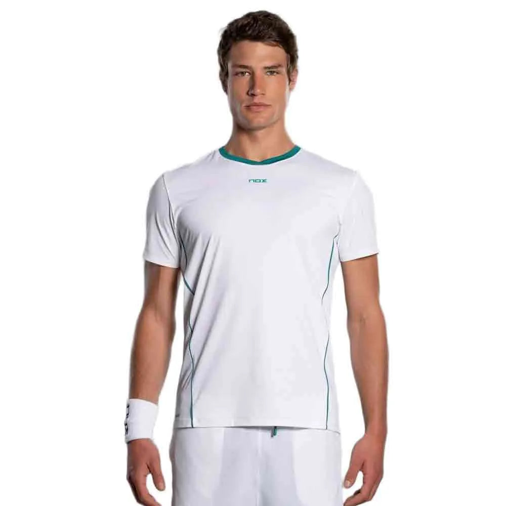 NOX Pro T-Shirt White/Ivy Green Large