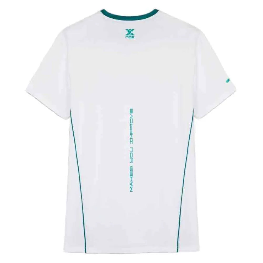 NOX Pro T-Shirt White/Ivy Green Large