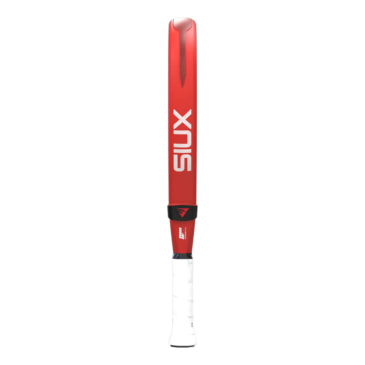 SIUX Electra Elite 6 padel racket by PDLSport, showing the sleek design and grip with a vibrant color pattern.
