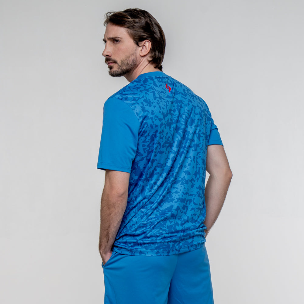 Siux Cyber 26 Men’s Padel T-Shirt – Blue
