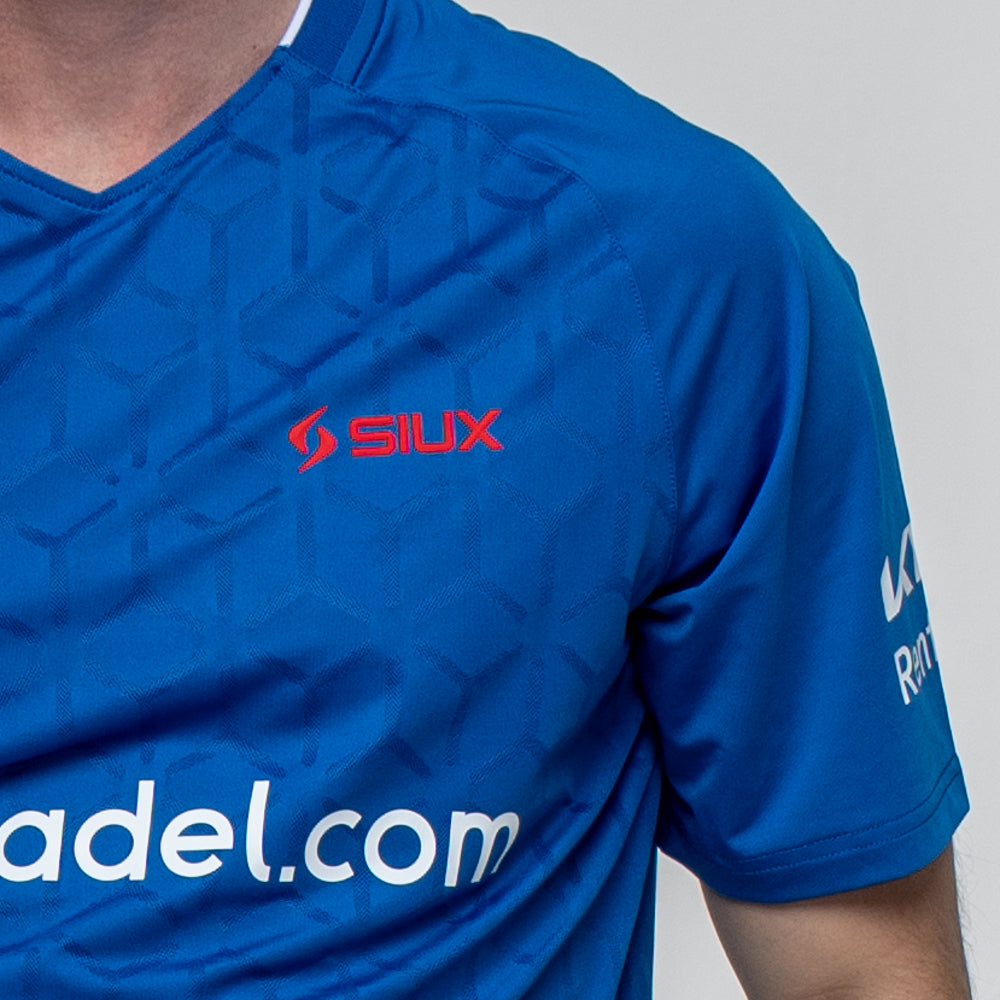 Siux Diablo X Tino Libaak 26 Men’s Padel T-Shirt – Blue