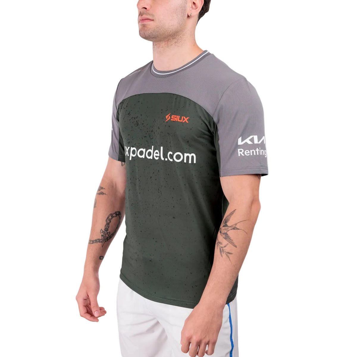 Siux Replica Pegasus X Alex Chozas 26 Men’s Padel T-Shirt – Grey