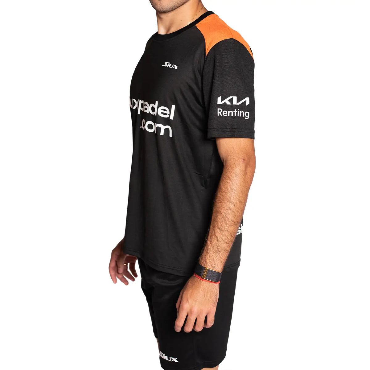 Grey SIUX FENIX LEO official 2026 T-shirt by PDLSport, showing front view with logo and design details.